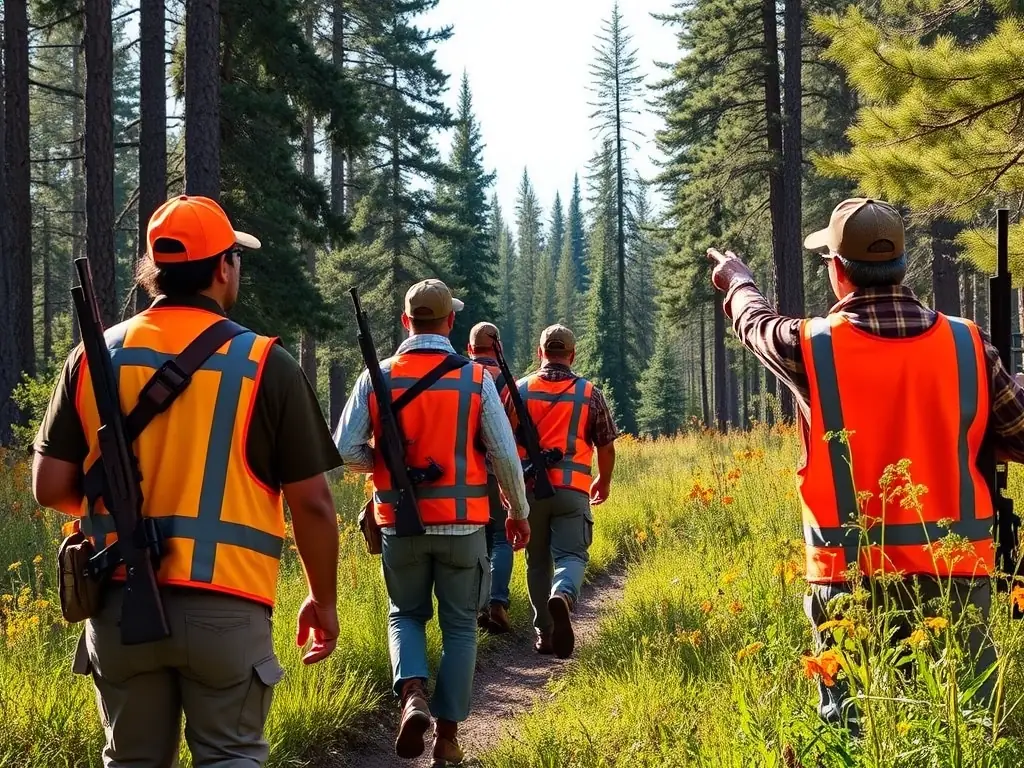 ACCAC members enjoying a well-organized and ethical hunting trip in the Capendu region.